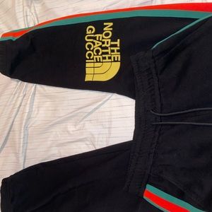 Gucci X North Face Sweatpants